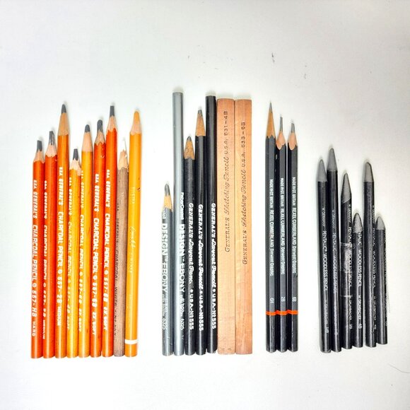 Quality Professional Artist Graphite & Charcoal Drawing & Sketching Pencils - Picture 3 of 3